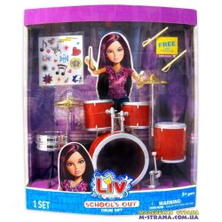 25030-6014274-LD-003 Набор для кукол Liv School's out Drum Set фото від «Маленька Країна» Дніпро Україна