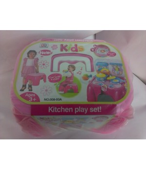 Игровой набор 2в1 Кухня-стульчик без коробки 008-93A Kiddy Fun - 1