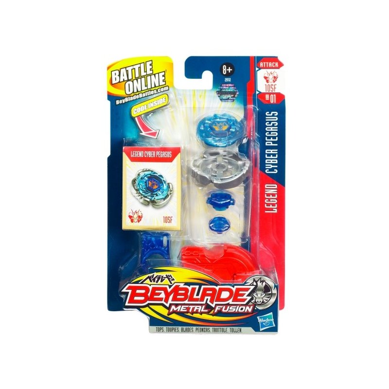 19495186-Beyblade-001 Волчок и пусковое устройство, в ассортименте Beyblade Hasbro 19495186 фото от «Маленькая Страна» Днепр Укр