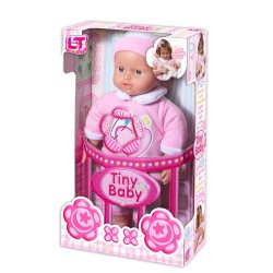 98013-A Пупс с мягким телом Tiny Baby в розовой одежде 98013 фото від «Маленька Країна» Дніпро Україна