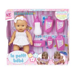 98414-A Пупс писающий резиновый девочка Le Petit bebe в розовой одежде с аксессуарами фото від «Маленька Країна» Дніпро Україна