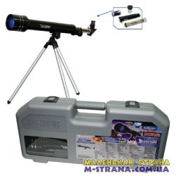 3066-EC-001 Телескоп eastcolight купить в чемодане 375 Power 50mm Astronomical Terrestrial Telescope Eastcolight фото від «Мален