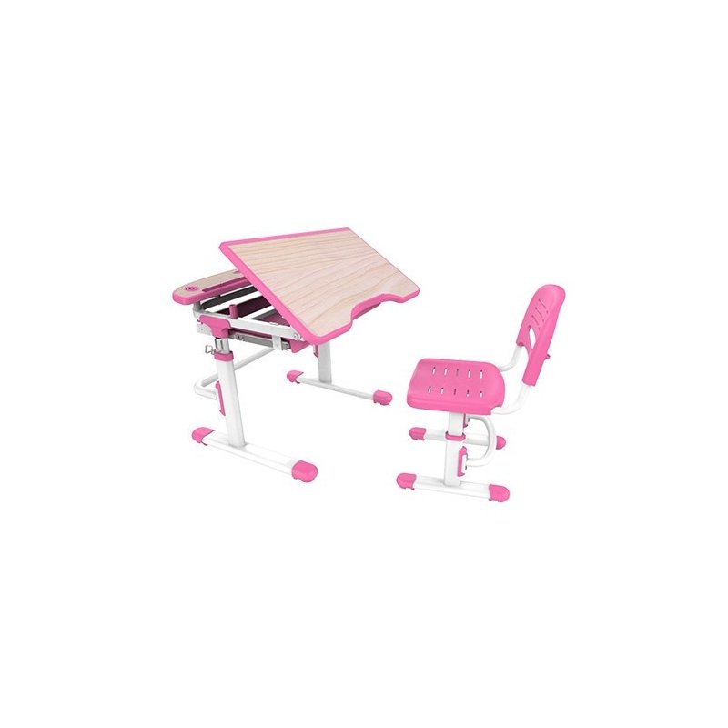 Sorriso-Pink-001 Комплект FunDesk Парта и стул-трансформеры Sorriso Pink фото от «Маленькая Страна» Днепр Украина