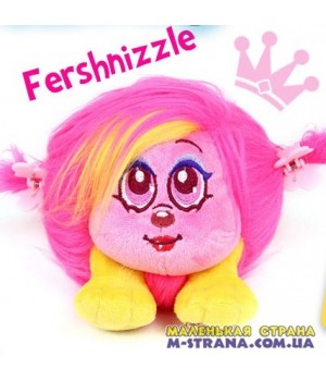 Мягкая игрушка Fershnizzle Shnooks с расческой и аксессуарами - розовый с желтой челкой Shnooks - 1