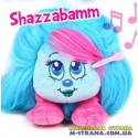 Мягкая игрушка Shazzabamm Shnooks с расческой и аксессуарами - голубой с розовой челкой