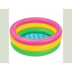 57107-intex Бассейн Интекс Intex 57107 33 л., 61-22 см., 3 кольца, ремкомплект, надув. дно, кор., 17-14,5-5,5 см. фото від «Мале