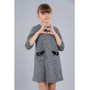 Стильное платье Sasha для девочки с накладными карманами 3964-1 клетка р 122 Sasha - 1