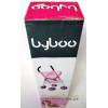 Коляска для кукол четырехколесная летняя Byboo Pink 97020 розовая с поворотными передними колесами Loko Toys - 2