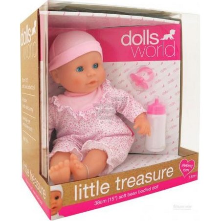8102-DollsWorld Кукла Моя жемчужинка в розовом, 38 см фото від «Маленька Країна» Дніпро Україна