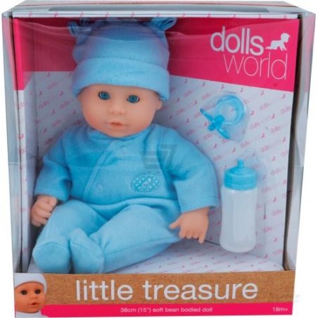 8103-DollsWorld Кукла Моя жемчужинка в голубом, 38 см фото від «Маленька Країна» Дніпро Україна