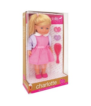 Кукла Шарлотта шатенка, 36 см DollsWorld - 1