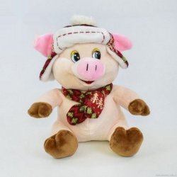 C31861-MLT Мягкая игрушка C31861 Свинка в шапочке  23см фото від «Маленька Країна» Дніпро Україна