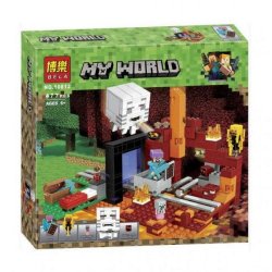 10812-MLT Конструктор MINECRAFT Портал в Нижний свет 477 деталей фото від «Маленька Країна» Дніпро Україна