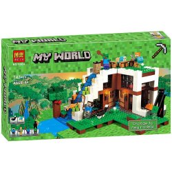 10624-MLT Конструктор MINECRAFT База на водопаде 747 деталей фото від «Маленька Країна» Дніпро Україна