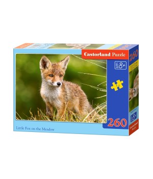 Пазл Castorland Little Fox on the Meadow 260эл B-27354 Маленькая лиса на лугу Castorland - 1