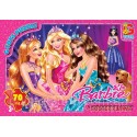 Пазл G-Toys серии Barbie 70 элементов BA007