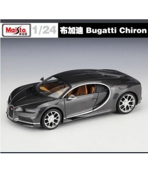Автомодель Maisto 31514 met. grey Bugatti Chiron серый металлик Maisto - 1