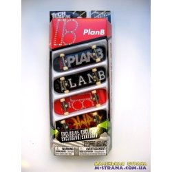 13610-6013051-TD-002 Набор из 4-х фингербордов Tech Deck Exclusive Plan B фото от «Маленькая Страна» Днепр Украина