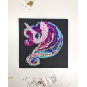 Набір для творчості з паєток 'Казковий єдиноріг' 25*25*2 см в кольоровій коробці APT 01-03-Колібрі Art