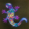 Набор для творчества из пайеток 'Прыткая ящерица' 25*25*2 см в цветной коробке APT 03-09-Колібрі Art