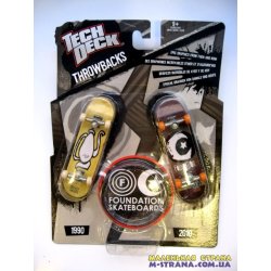99833-6015249-TD-001 Раритетный и современный фингерборды Teck Deck Throwbacks Foundation фото от «Маленькая Страна» Днепр Украи