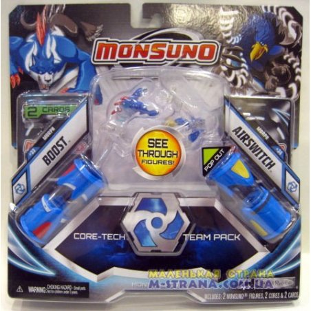 24973-14572-MO-001 Игровой набор на 2 игрока фигурки Турбо (Boost) и Коготь (Airswitch) Призрак (Phantom) (Сombat 2-Pack) W3 фот