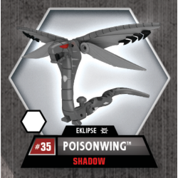 24973-14573-MO-001 Игровой набор на 2 игрока фигурки Ядокрыл (Poisonwing) и Гидра (Hydro) Эффект тени (Shadow Edition) (Сombat 2 2